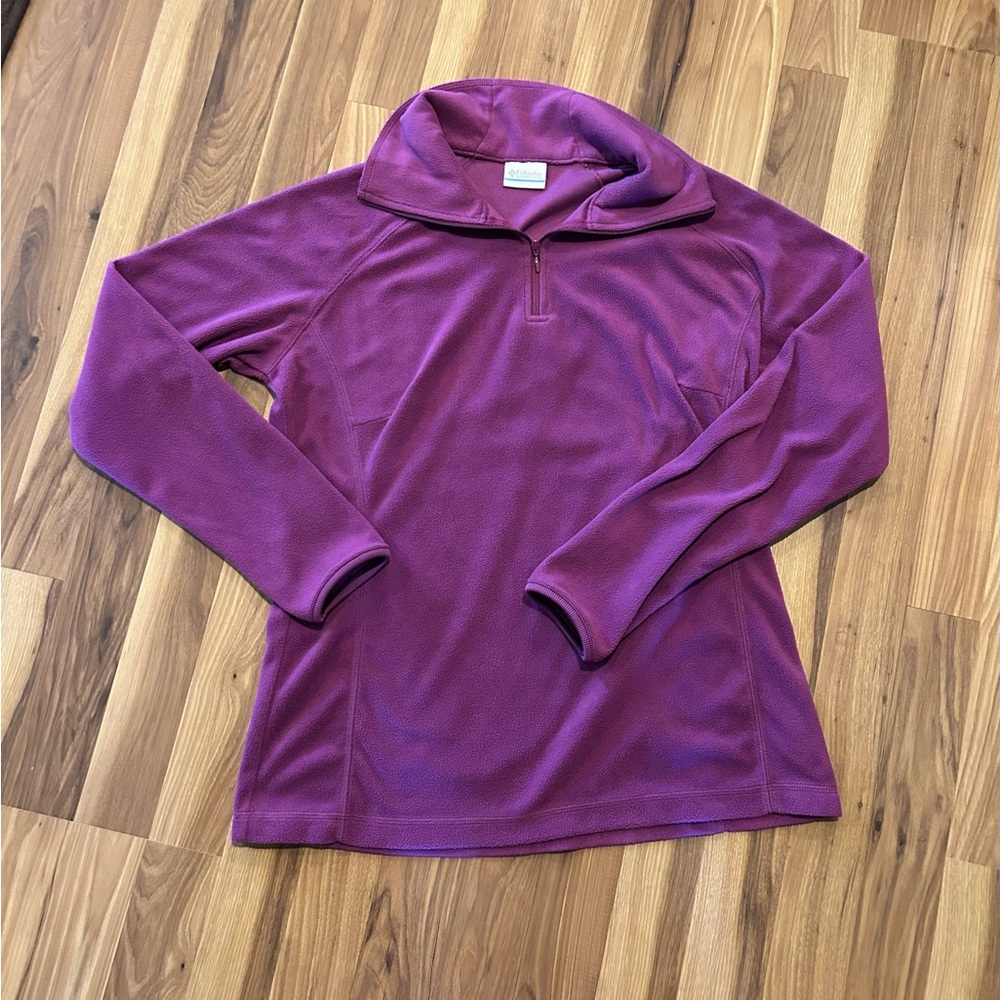 Columbia Purple Women's pullover NWOT